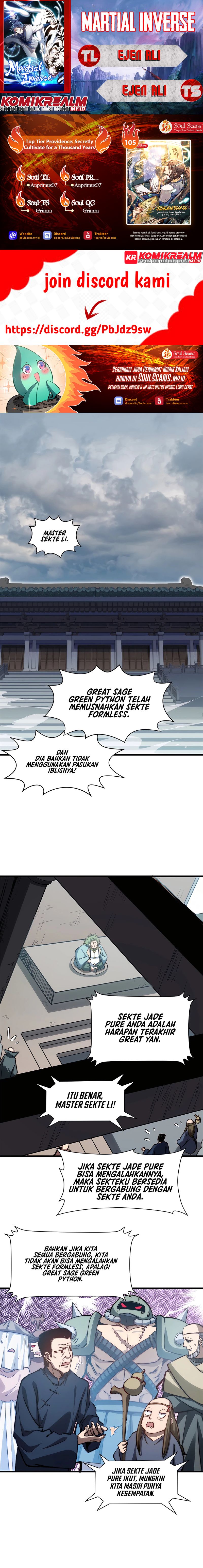 Martial Inverse Chapter 105 Gambar 1